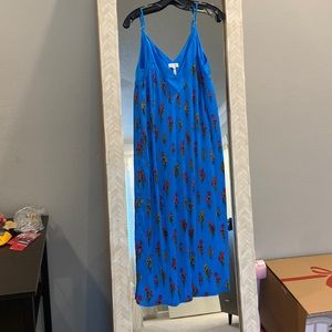 Blue dress